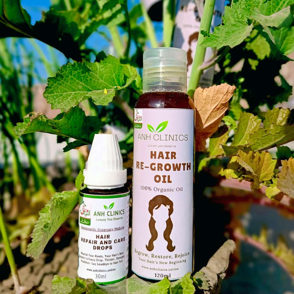 HAIR RE-GROWTH COMBO (OIL + DROPS)